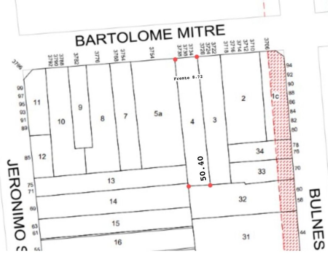 LOTE CONSTRUIBLE  2764 M2 Y 12 Cocheras