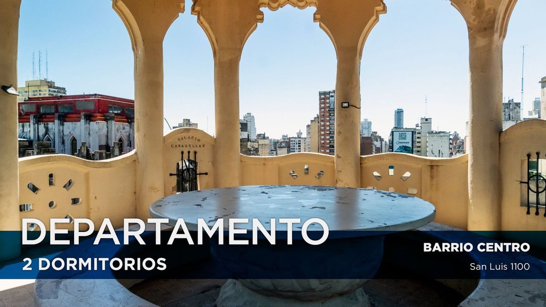 DEPARTAMENTO EN VENTA DOS DORMITORIOS-CENTRO