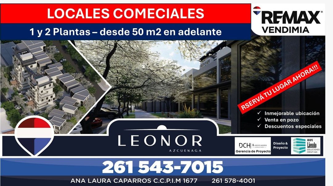 Locales comerciales LEONOR- Cochabamba y Azcuénaga
