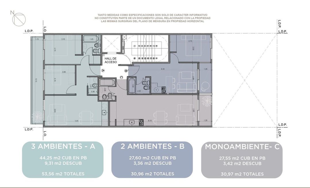 Monoambiente venta Belgrano