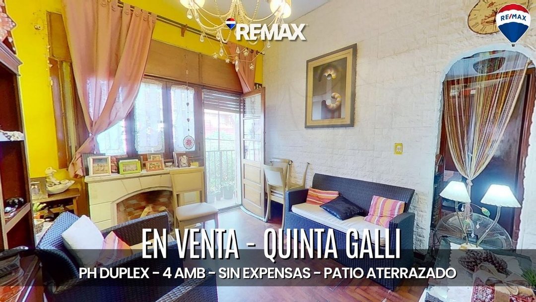 VENTA PH DÚPLEX 4 AMB BALCÓN TERRAZA QUINTA GALLI
