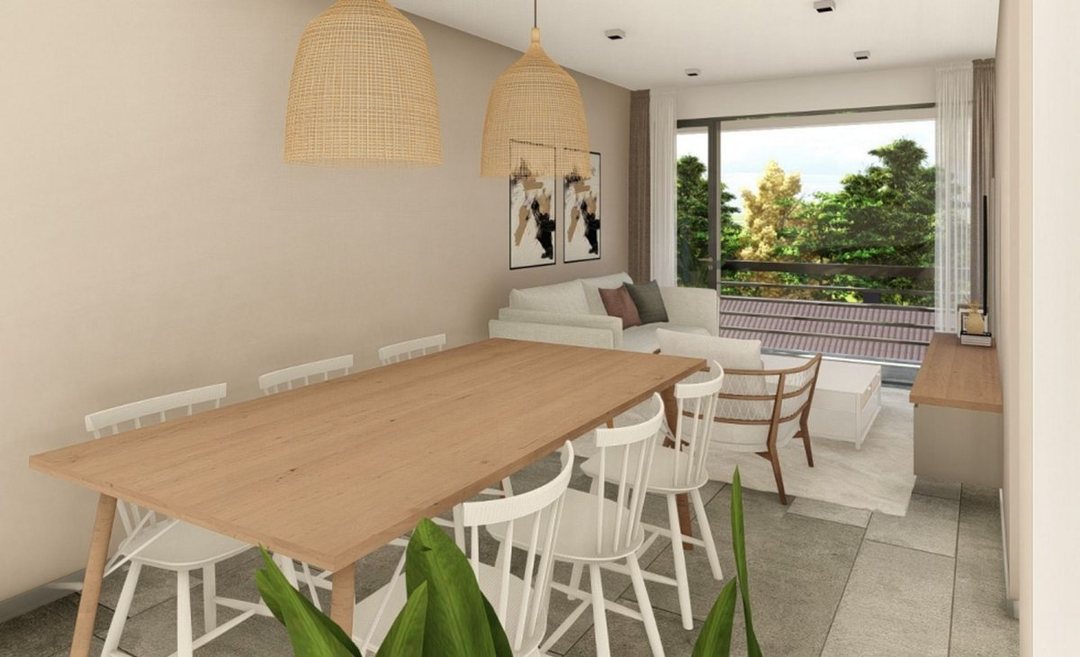 VENTA DEPTO DOS DORMITORIO FIDEICOMISO COSTO REAL