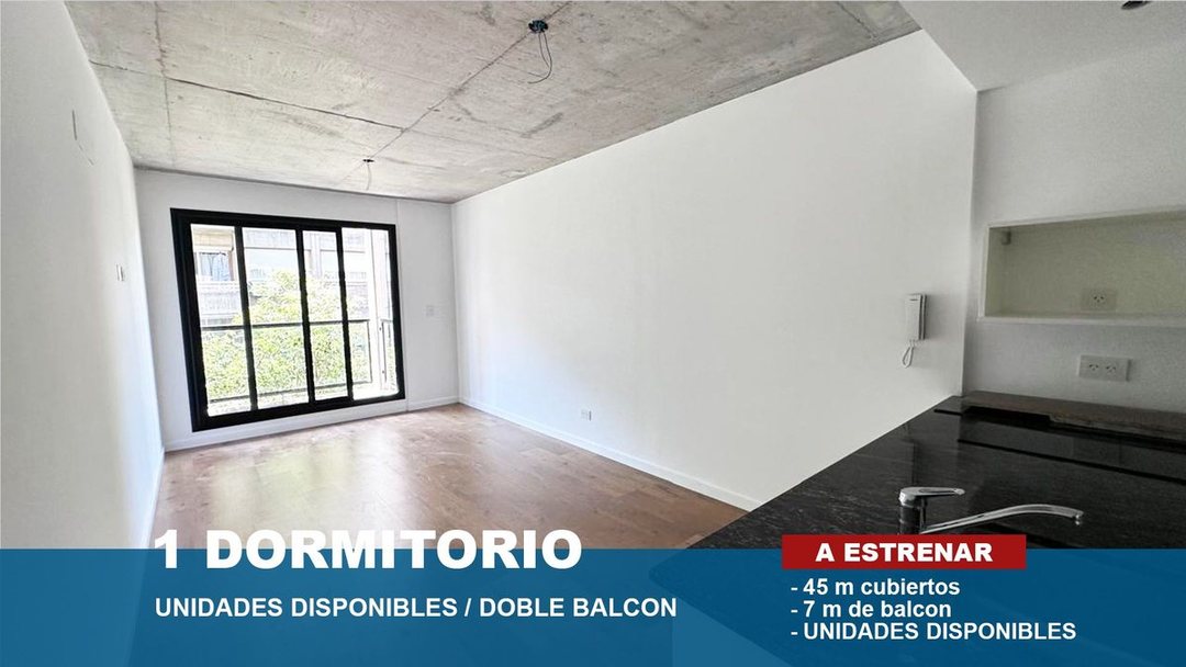 Venta departamendo de 1 dormitorio Inversion
