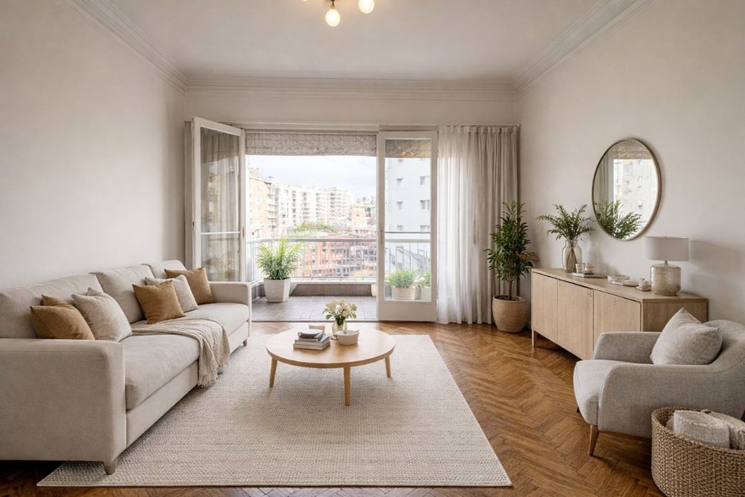 VENTA DPTO 4 AMB  CON TOILETTE Y BALCÓN EN FLORES