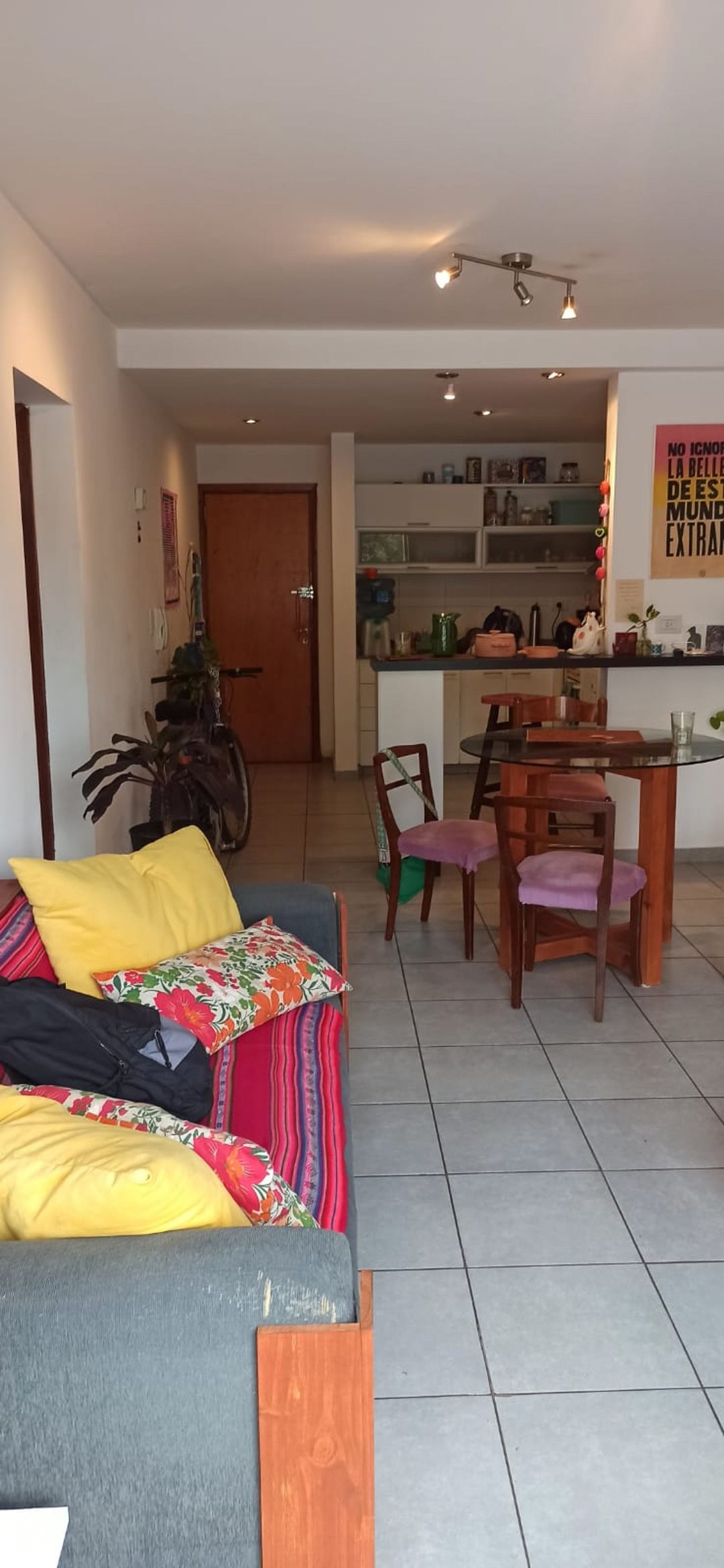 Departamento 1 dormitorio en La Plata con cochera