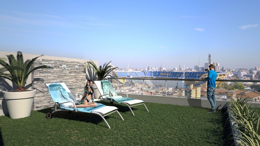DEPARTAMENTO 2 amb VENTA Patio La Boca a ESTRENAR