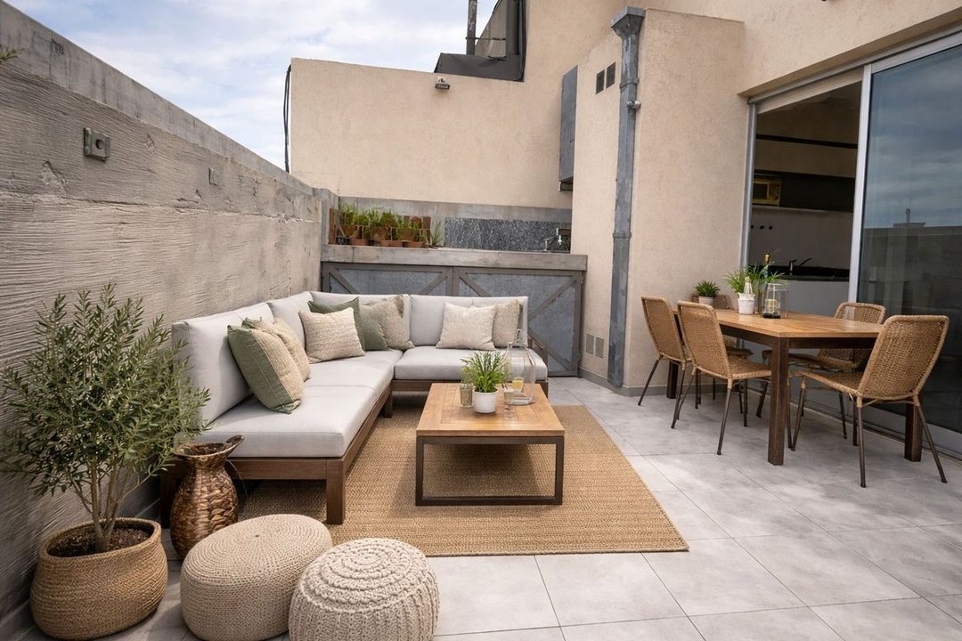 VENTA Dpto. 3Amb con TERRAZA propia + Baulera XXL