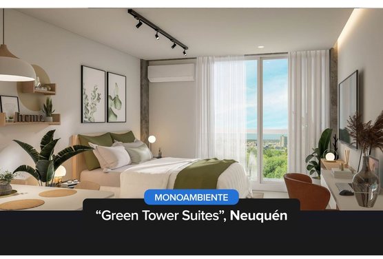 Monoambiente en venta- Green Tower Suites, Neuquén
