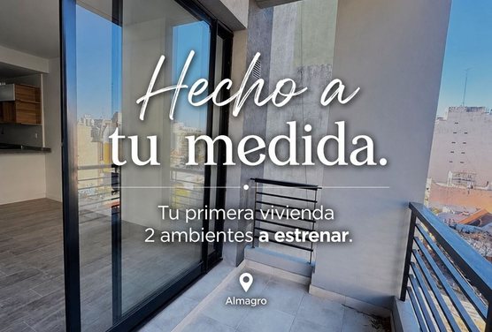 DEPARTAMENTO 2 AMBIENTES VENTA ALMAGRO BALCON