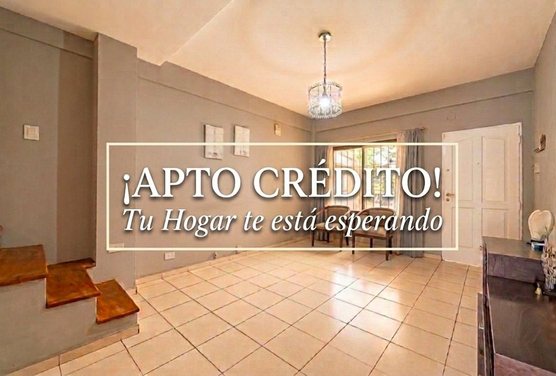 VENTA DUPLEX 3 AMBIENTES LUZURIAGA APTO CREDITO