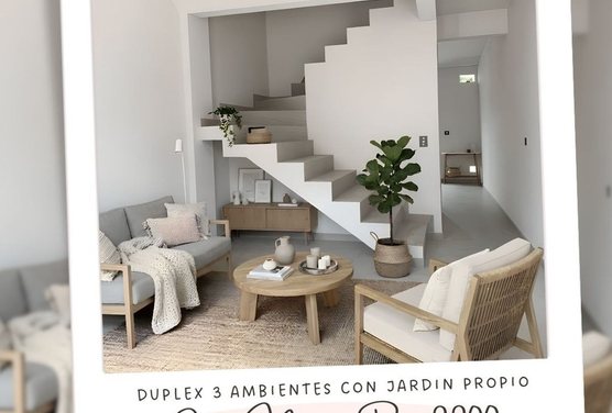 DUPLEX 3 ambientes parque  cochera San Miguel