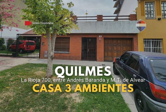 Venta Casa 4 amb c/Cochera, Parque y Parrilla