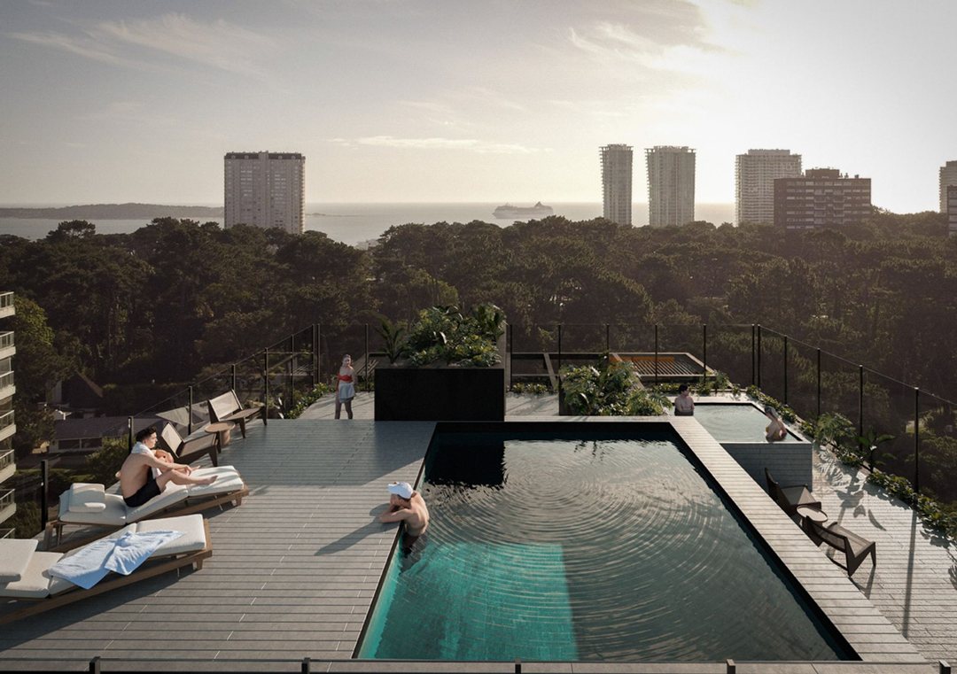 Venta proyecto apartamentos Punta del Este en Pozo