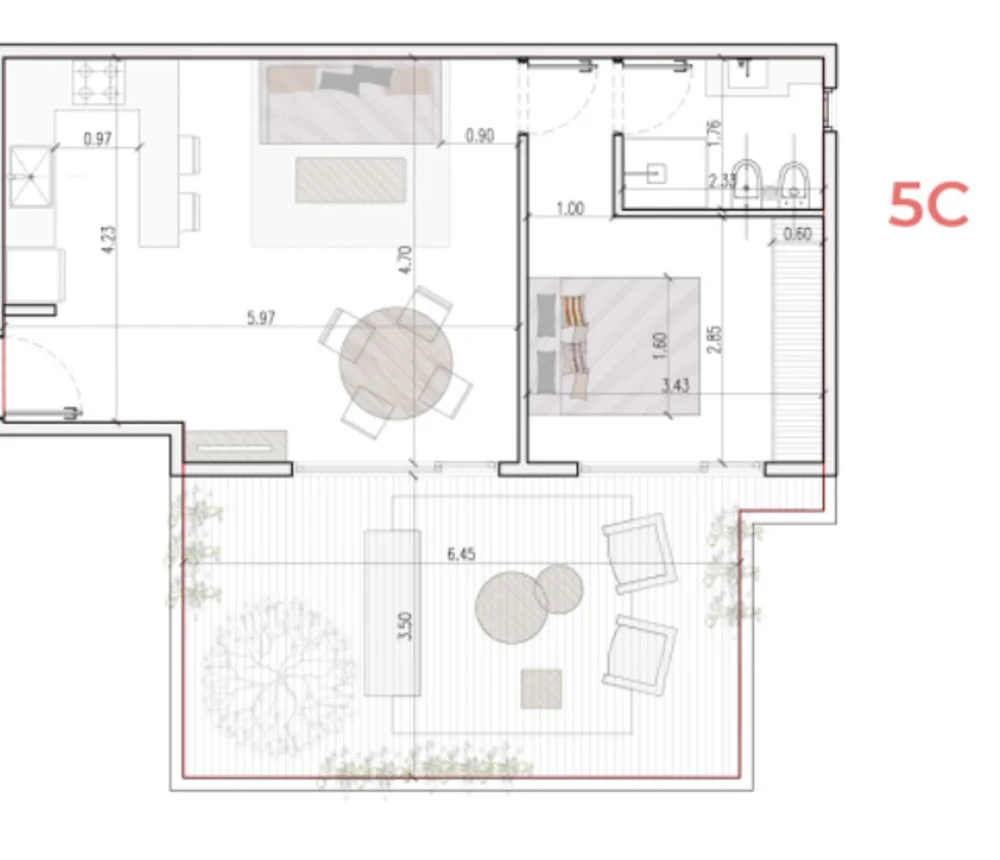 Departamento en venta en Saavedra, foto 2