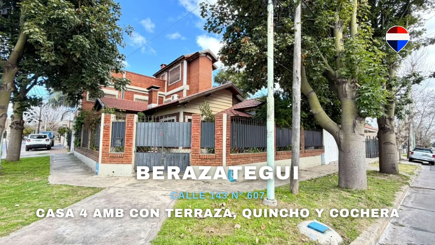 Casa de 4 ambientes en venta en Berazategui, Calle 143 600