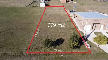 Terreno de 779 m² en Lehmann