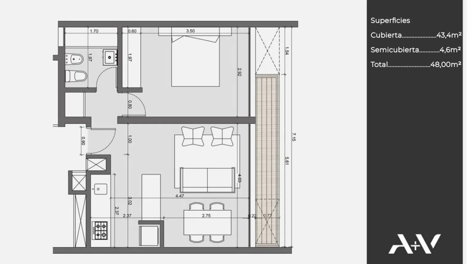 Departamento en venta en La Plata, foto 5