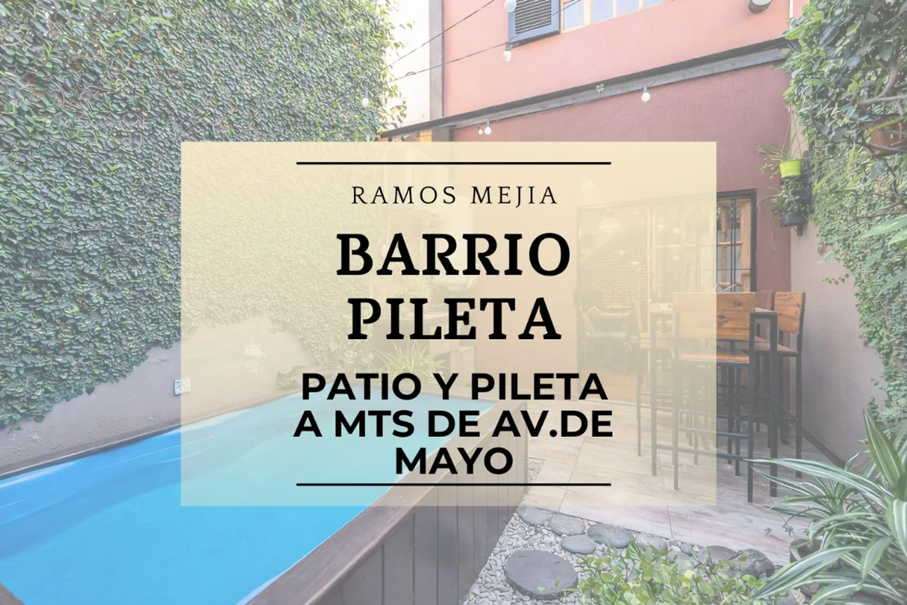 Casa dúplex de 3 ambientes en venta en Ramos Mejía, Berutti 700