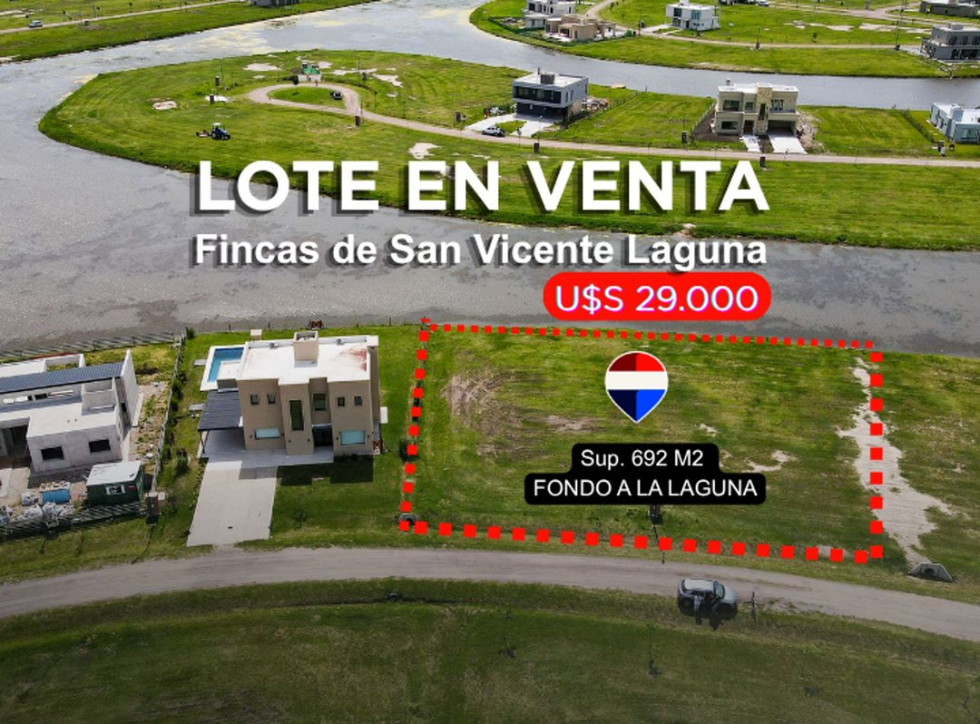 LOTE EN VENTA FINCAS DE SAN VICENTE LAGUNA