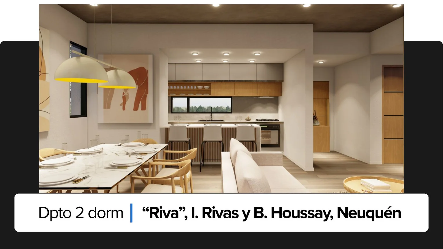 Departamento de 3 ambientes en venta en Neuquén, Ignacio Rivas y Bernardo Houssay 1400