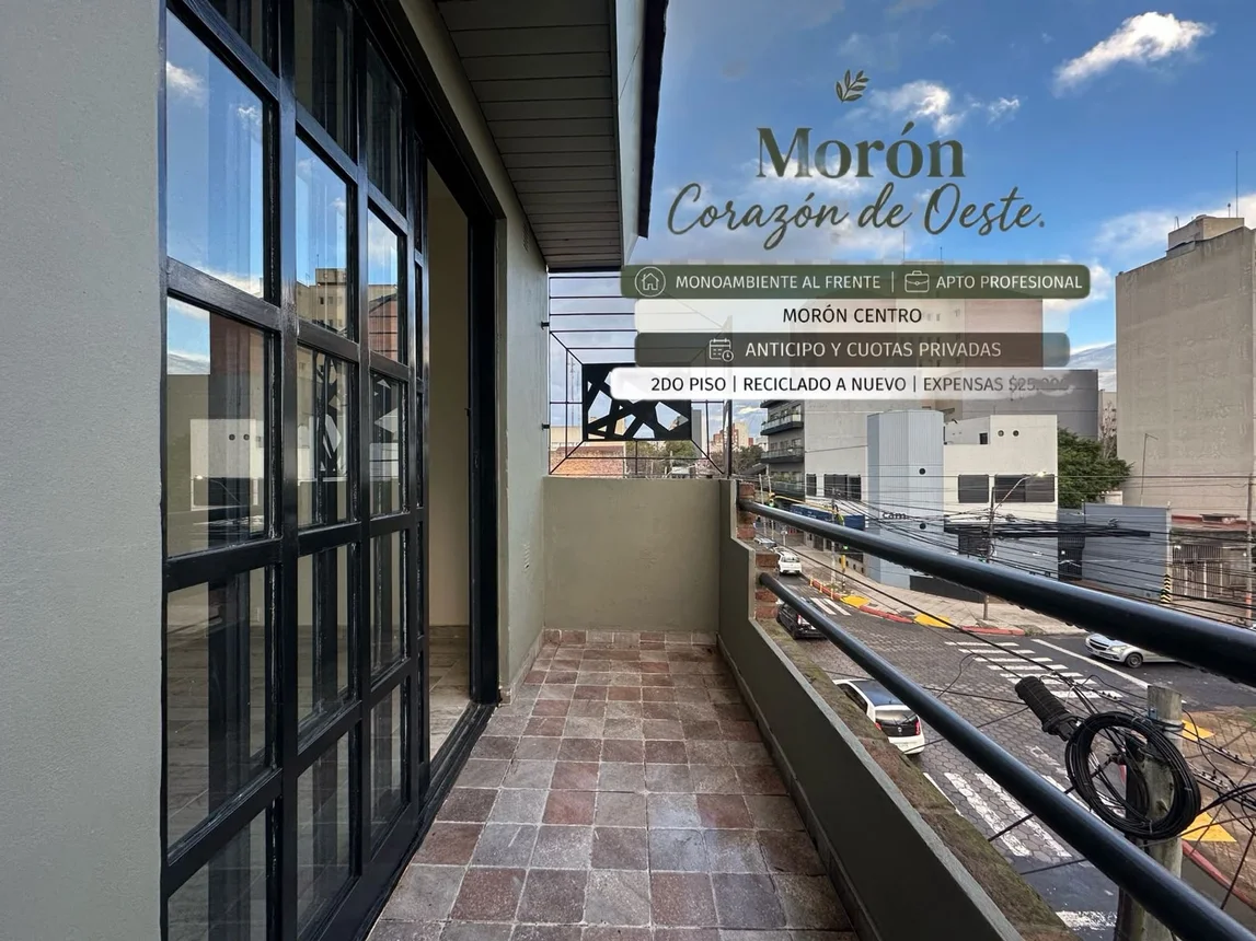 Monoambiente en venta en Morón, General Bartolomé Mitre 1100