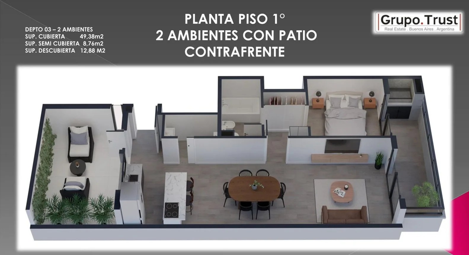 Departamento de 2 ambientes en venta en Coghlan, Avenida Congreso 3100, foto 3
