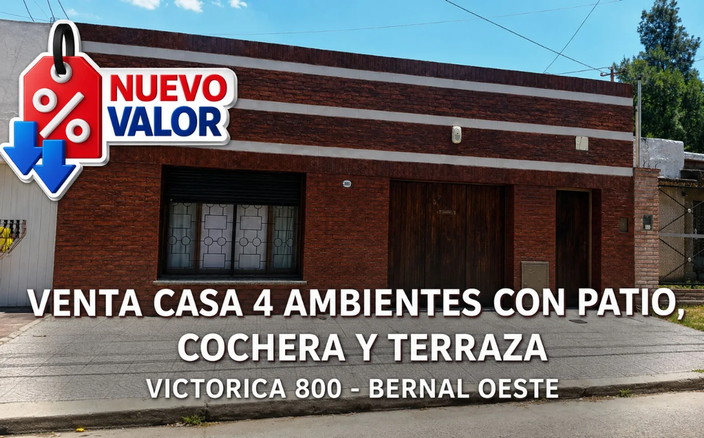 Casa en venta en Bernal Oeste