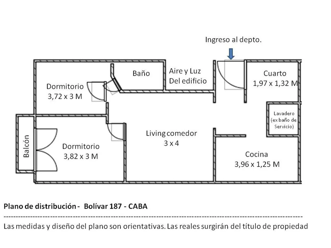 Departamento en alquiler en Monserrat, foto 2