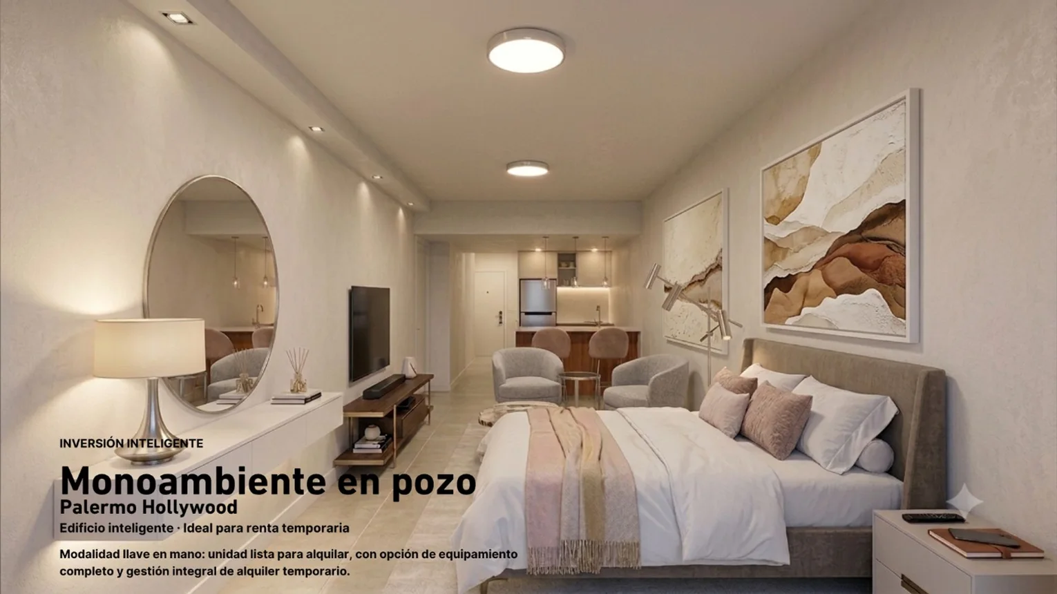 Monoambiente en venta en Palermo