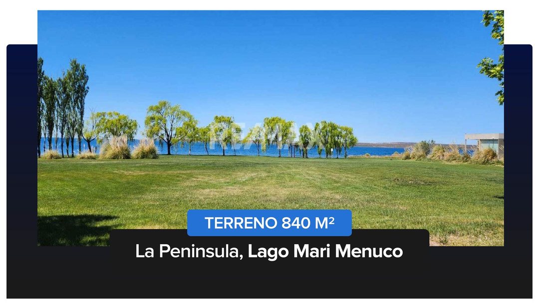 Terreno 840 m2 en venta - B° La Peninsula, Neuquén