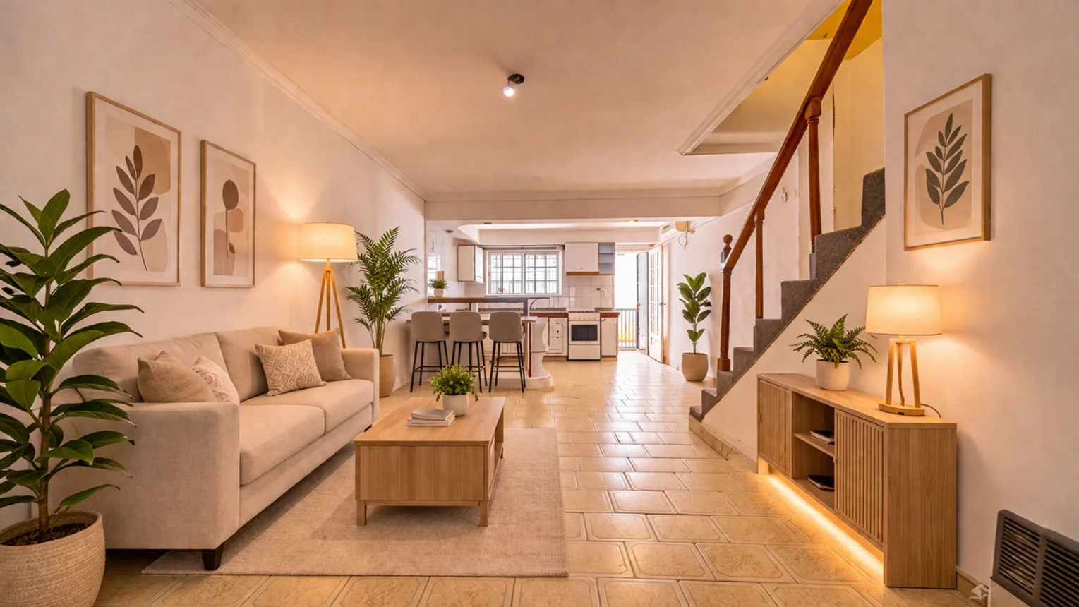 Casa dúplex de 3 ambientes en venta en Morón, Ortiz de Rosas 1400