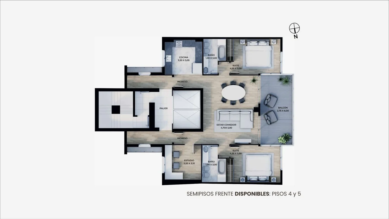 Semipiso de 5 ambientes en venta en Paraná, Catamarca 600, foto 5