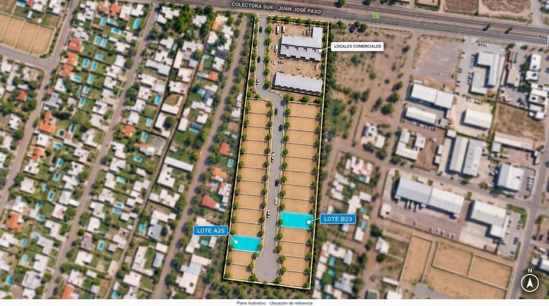 Terreno en Lateral Sur J.j. Paso 2137 0