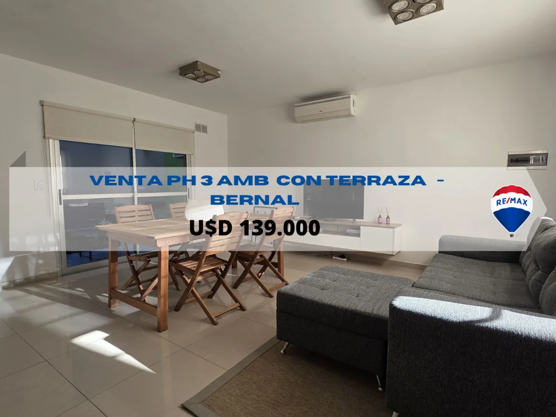 PH de 3 ambientes en venta en Bernal Este, Zeballos 0