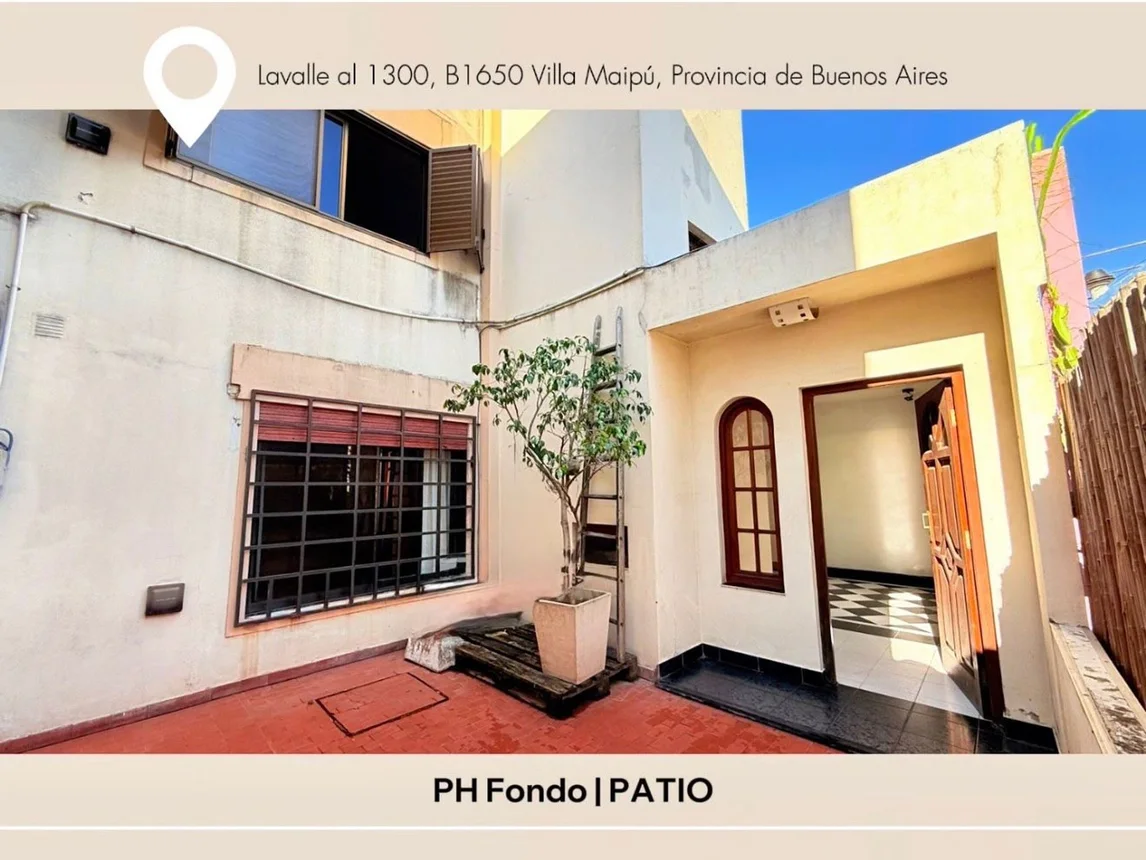 Casa de 5 ambientes en venta en Villa Maipú, Lavalle 1300