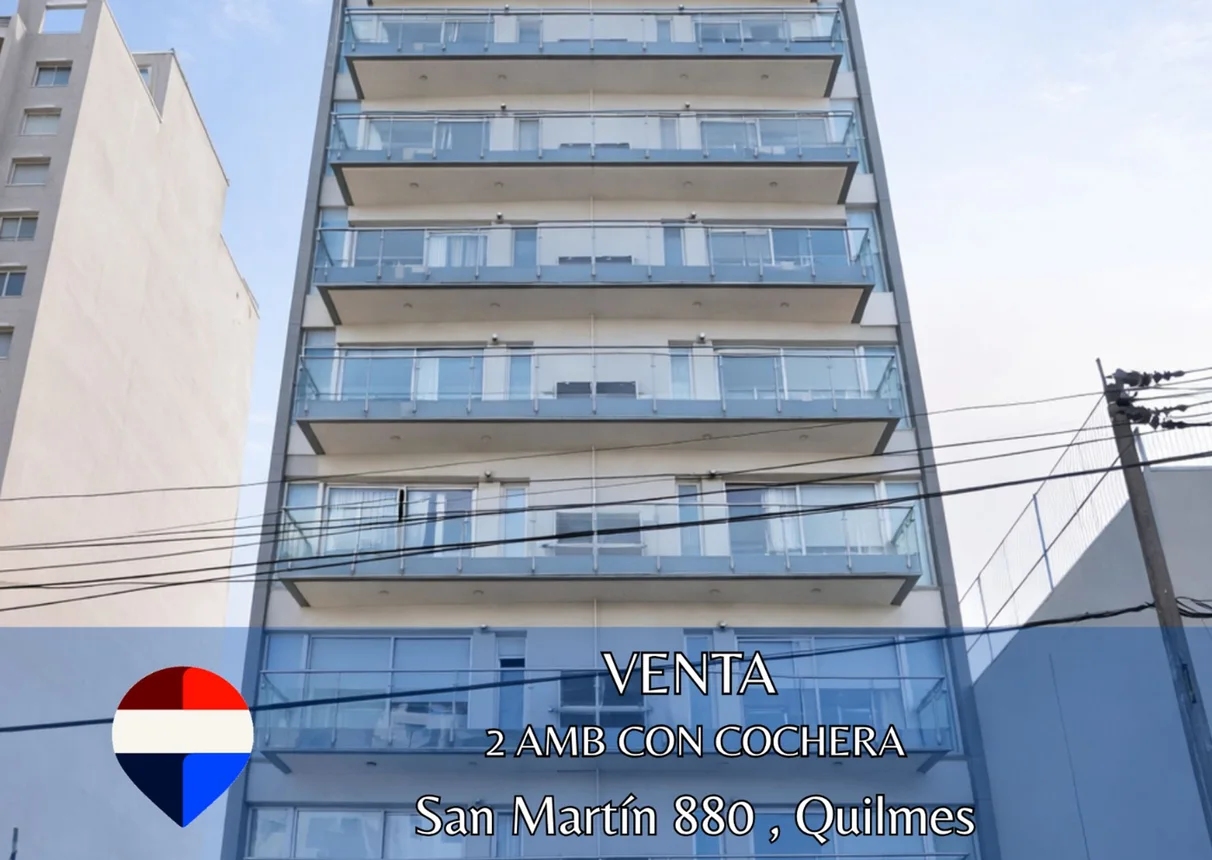 Venta dpto 2 amb con cochera quilmes centro, foto 1