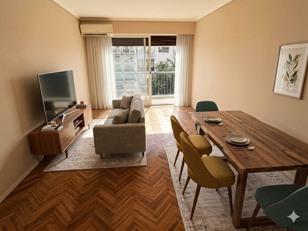 ALQUILER DEPARTAMENTO  PALERMO 3 AMB C/DEPENDENCIA