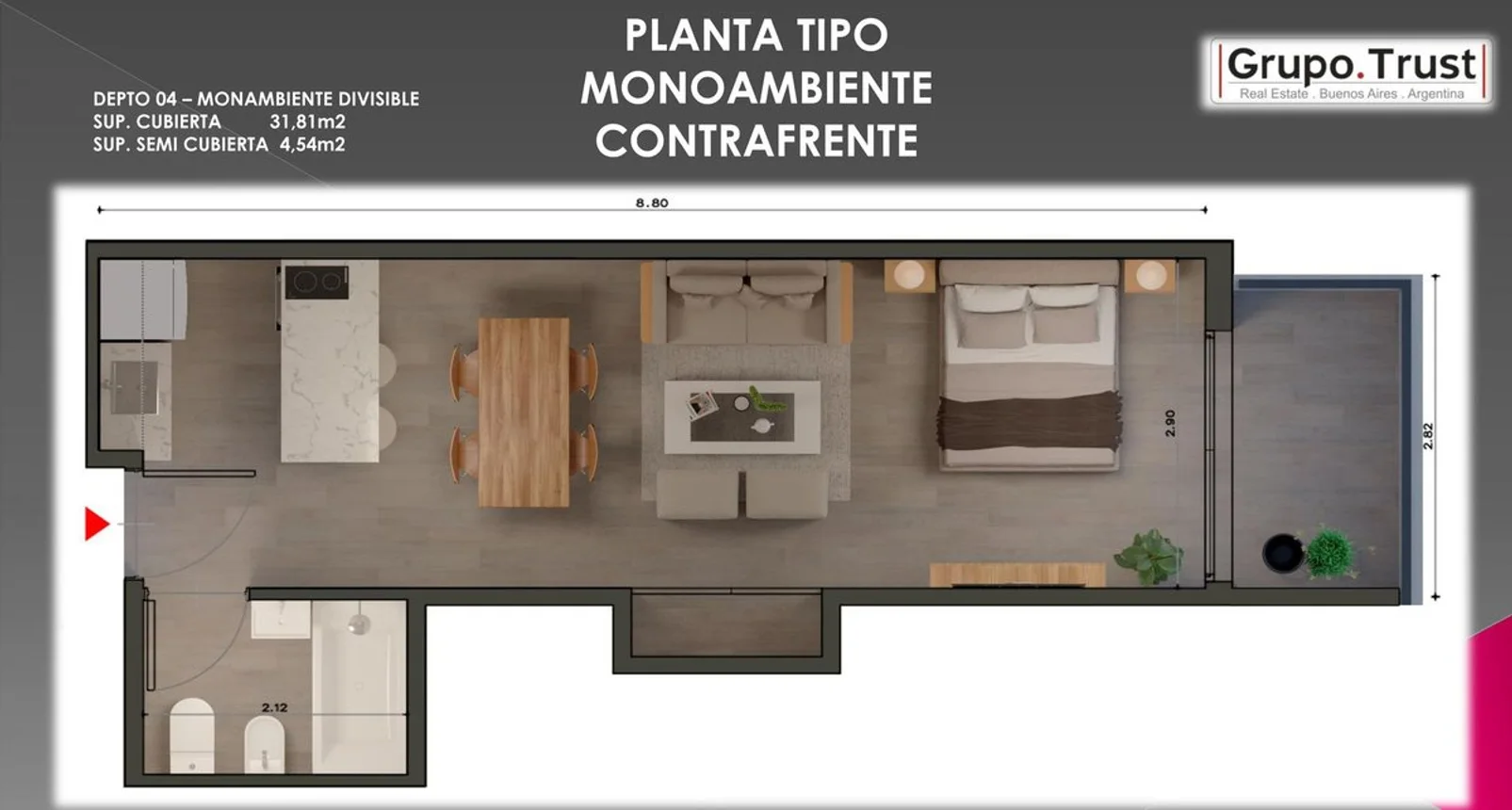 Monoambiente en venta en Coghlan, foto 2