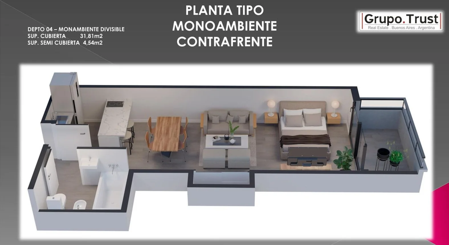 Monoambiente en venta en Coghlan, foto 3