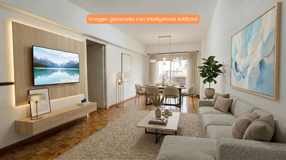 Depto Venta 4 Amb-2 Balcones-Lavadero-Luminoso