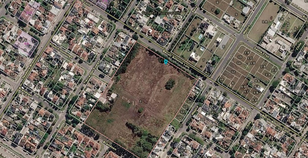 VENTA LOTE 866M2 VILLA PRIMERA TODOS LOS SERVICIOS
