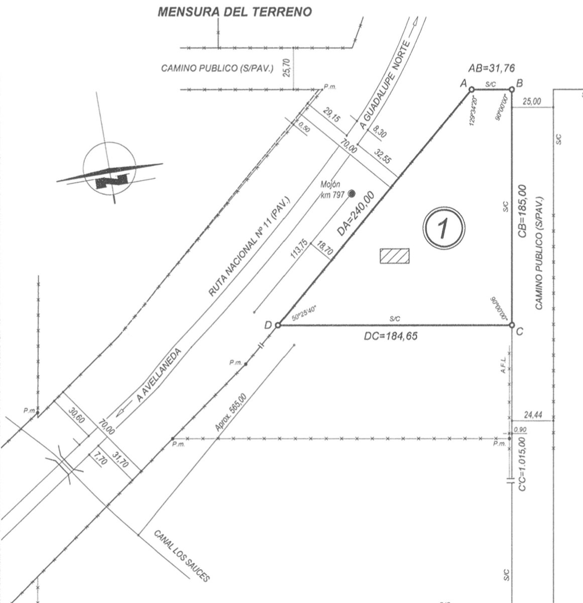 Foto 18 — LOTE sobre Ruta RN N11 en AVELLANEDA (Santa Fe)