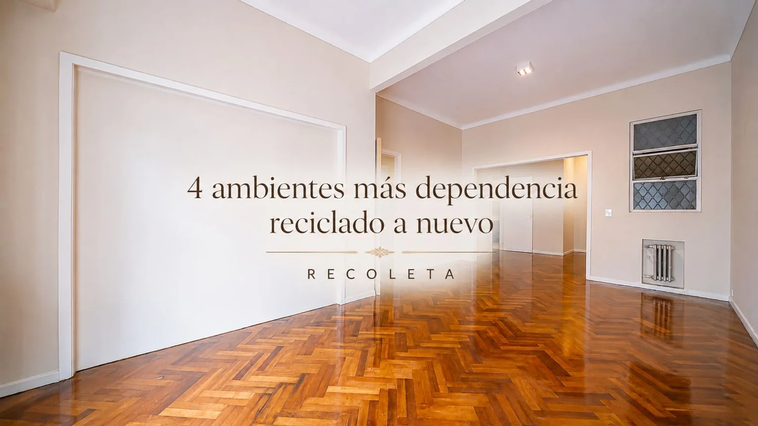 Semipiso en venta en Recoleta