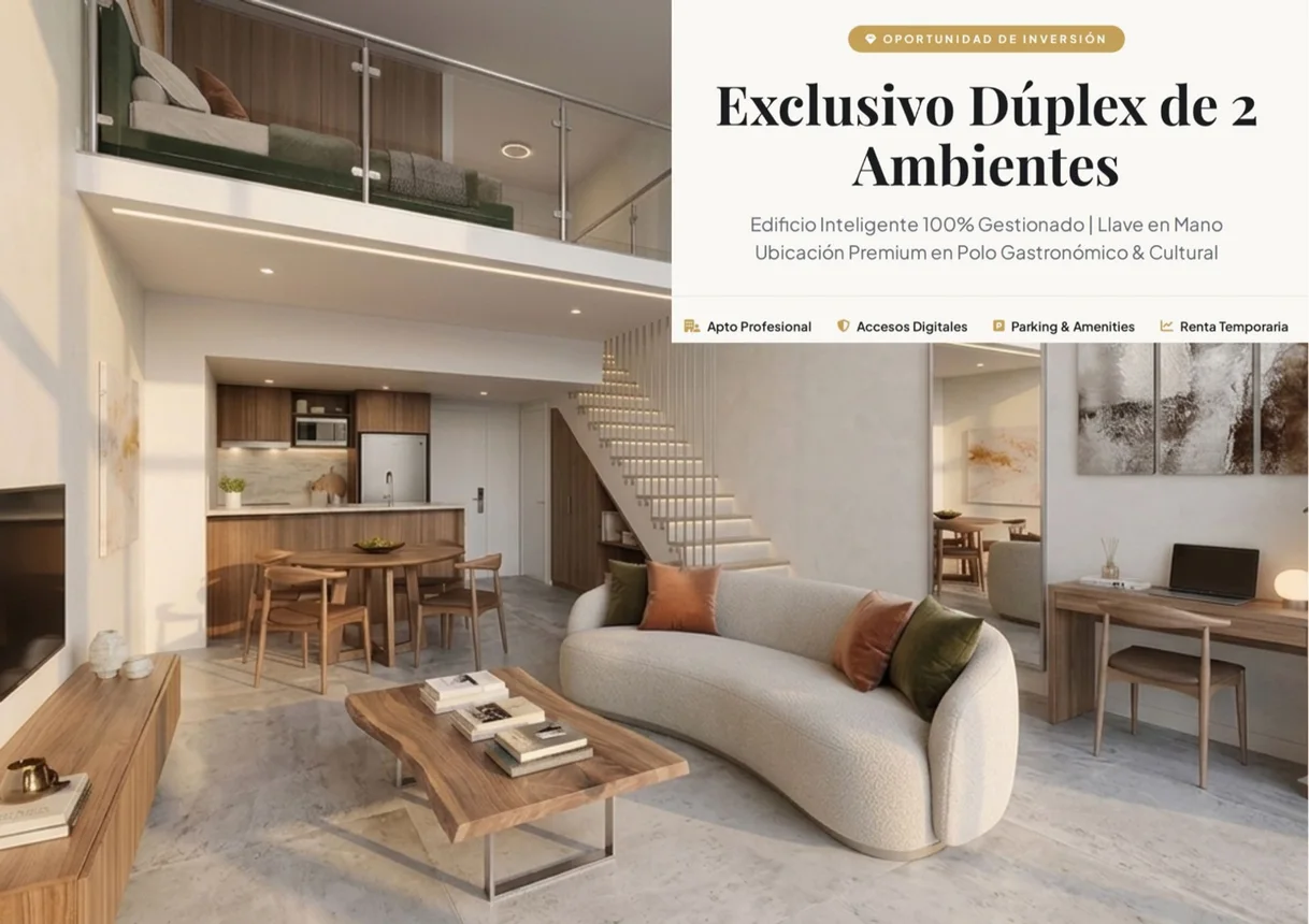 Dúplex en venta en Palermo