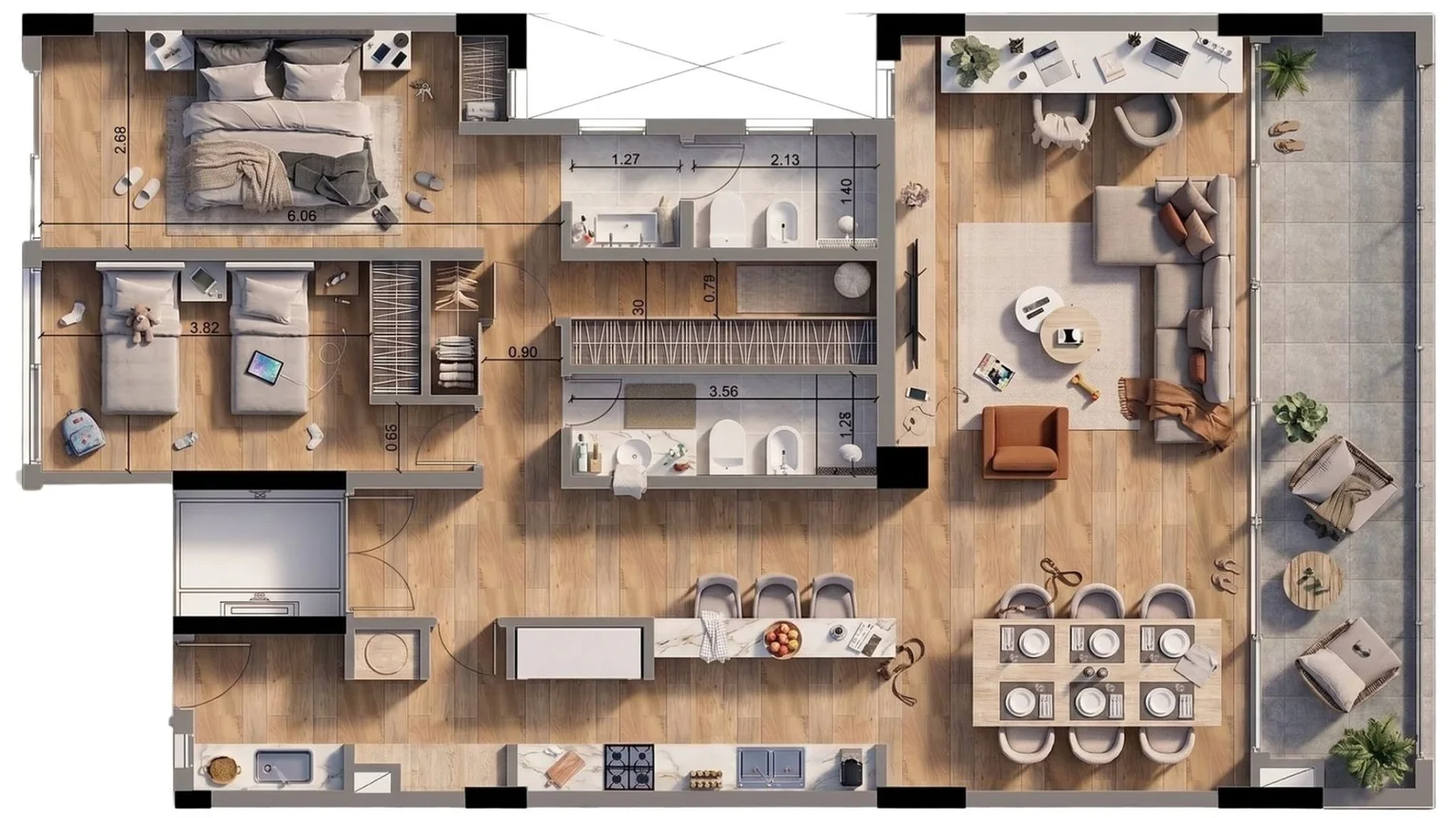 Departamento en venta en La Plata, foto 4