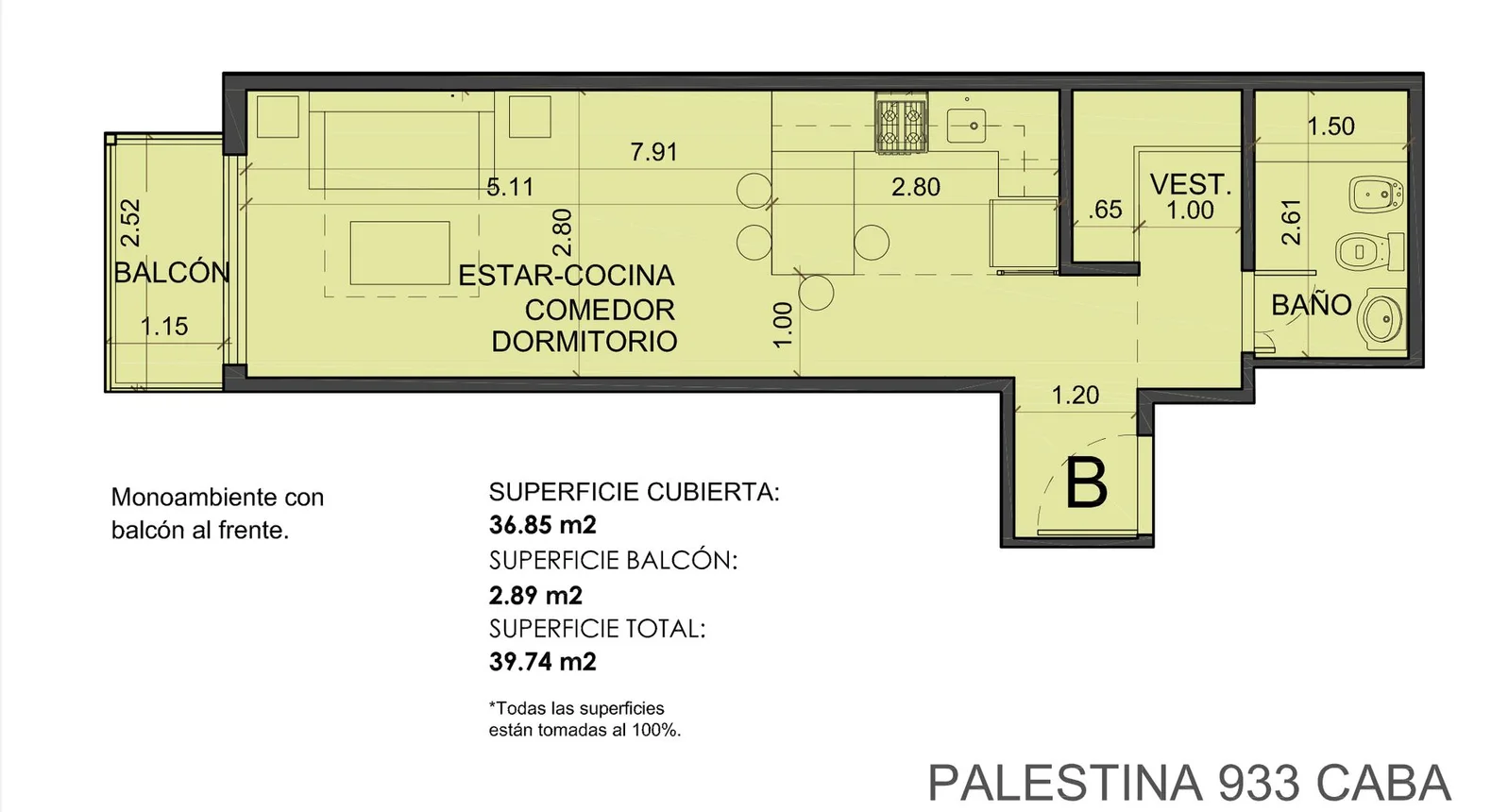Departamento en venta en Almagro, foto 4