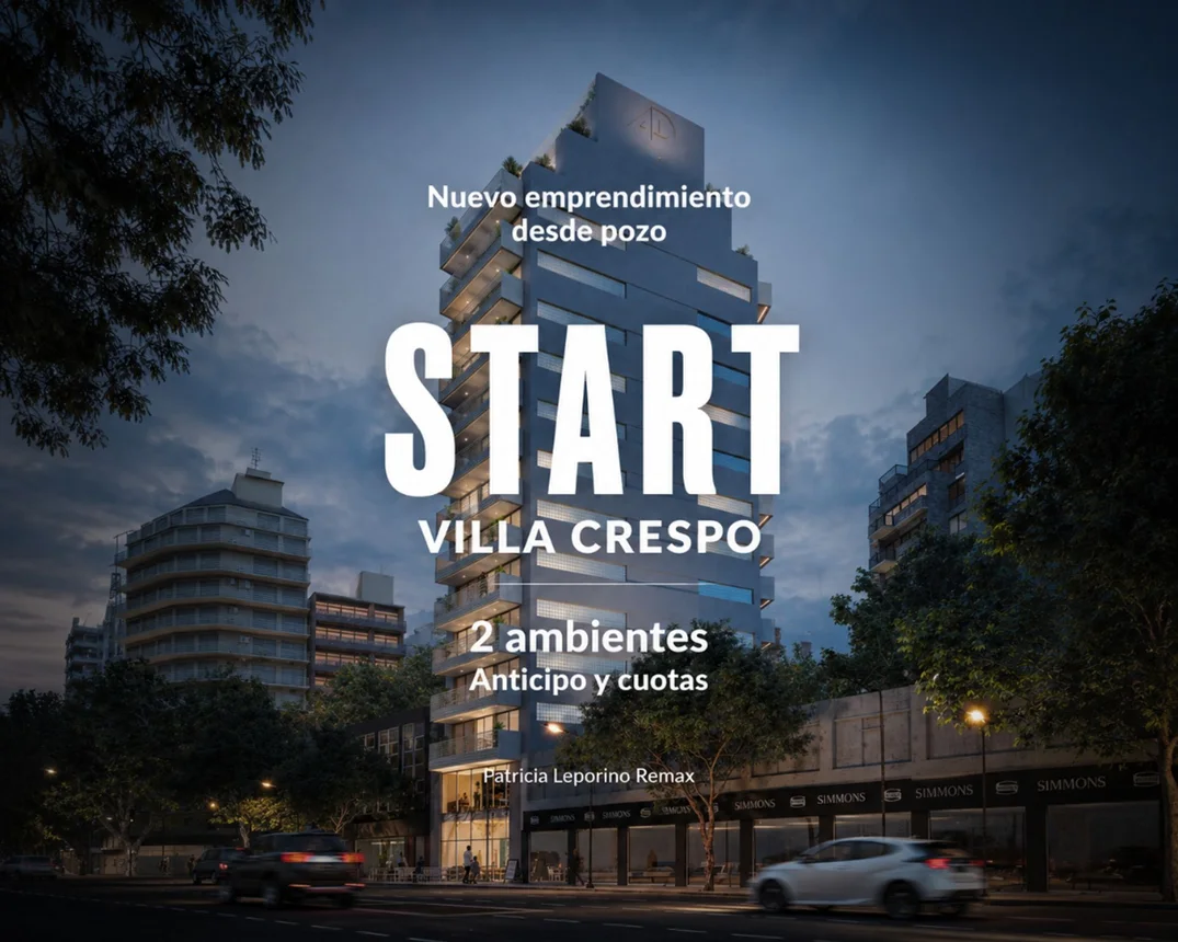 Departamento en venta en Villa Crespo