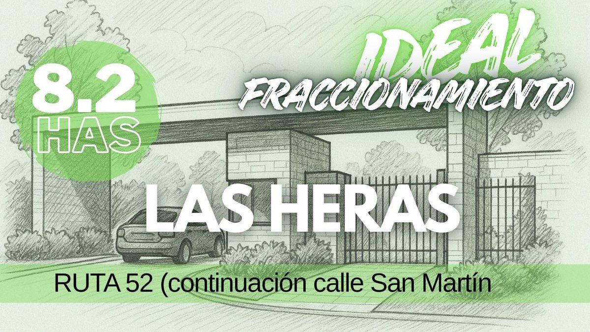Terreno en San Martín 7600