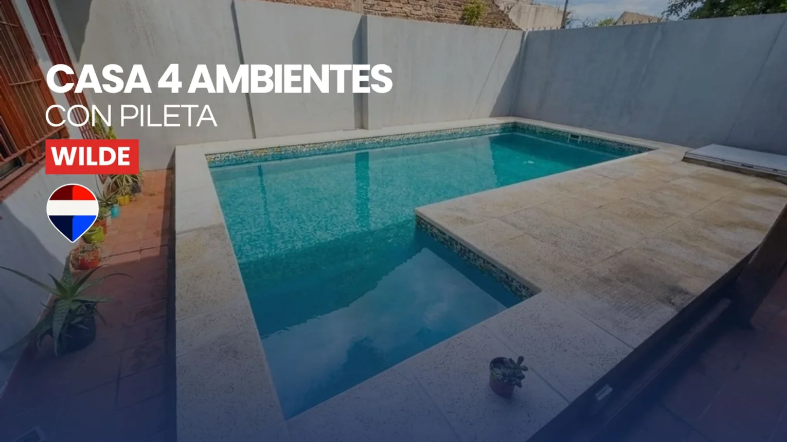 Casa de 4 ambientes en venta en Wilde, Manuel Raposo 6400