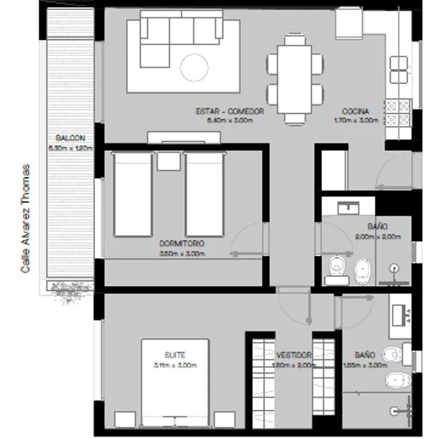 Departamento de 2 ambientes en venta en Lomas de Zamora, Ramon Falcon 1000, foto 3